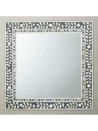 John Lewis Mother Of Pearl Square Wall, Mother Of Pearl Mirrors Uk