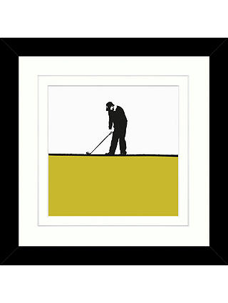 Jacky Al-Samarraie - Golf Framed Print, 34 x 34cm