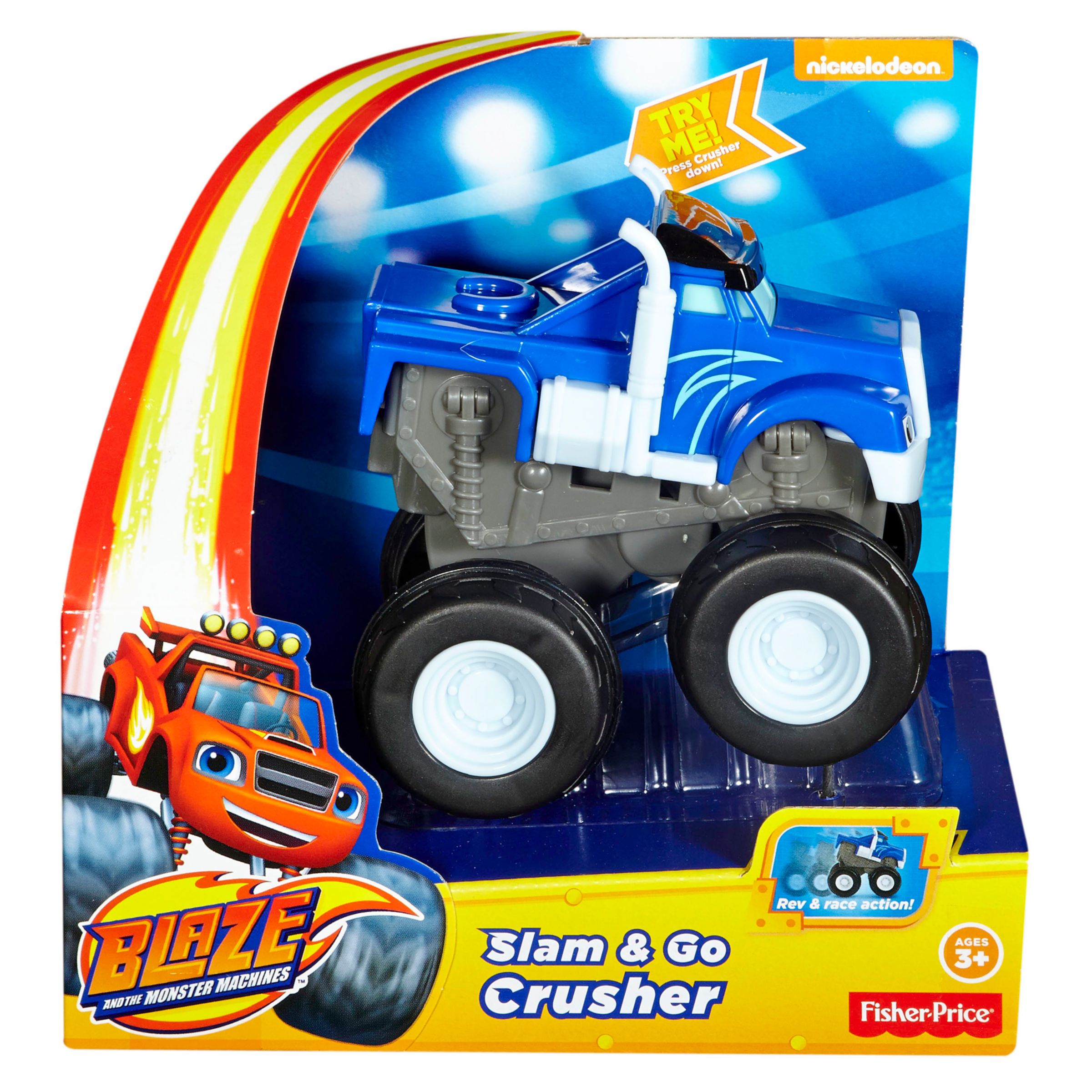 fisher price blaze monster truck toys