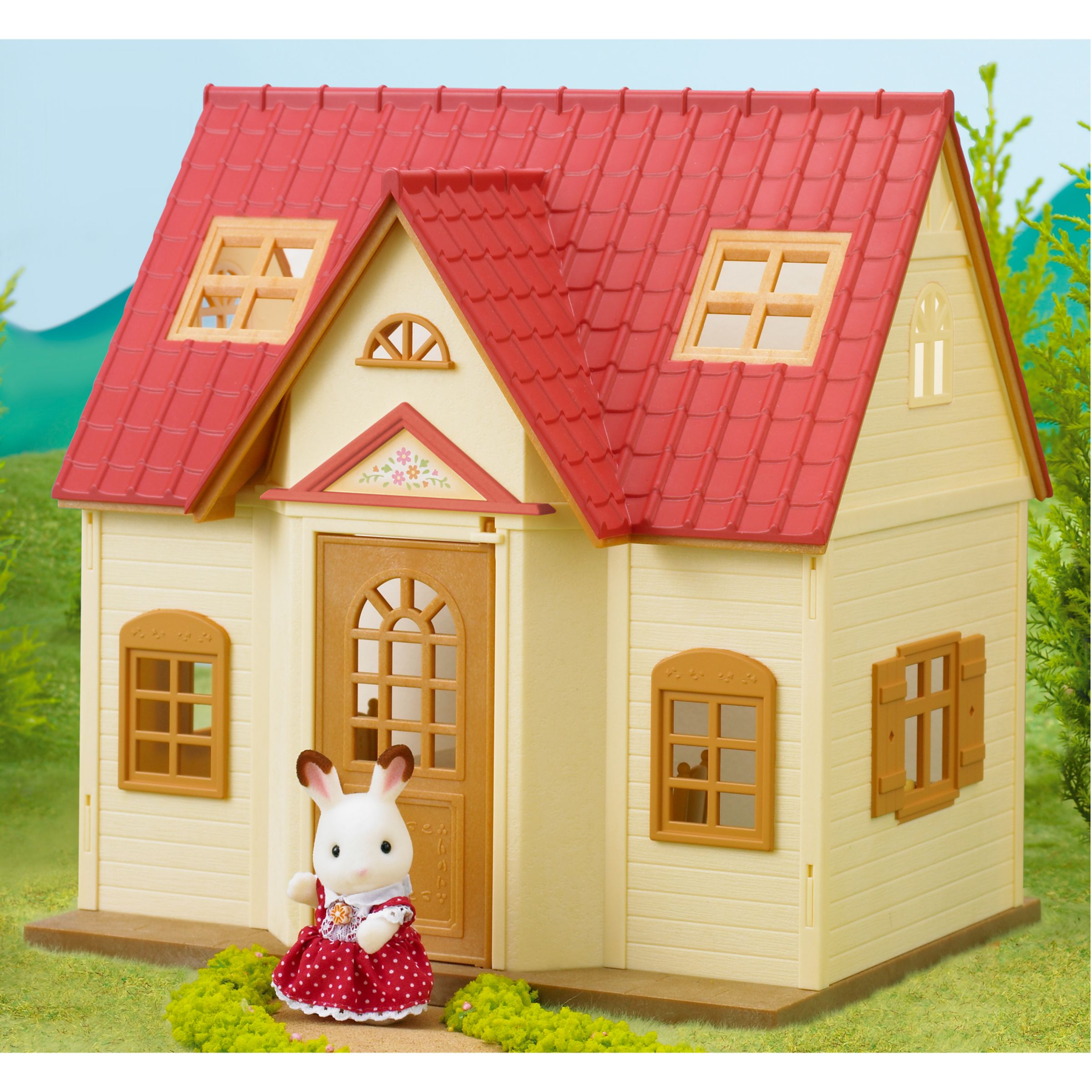 set cottage sylvanian