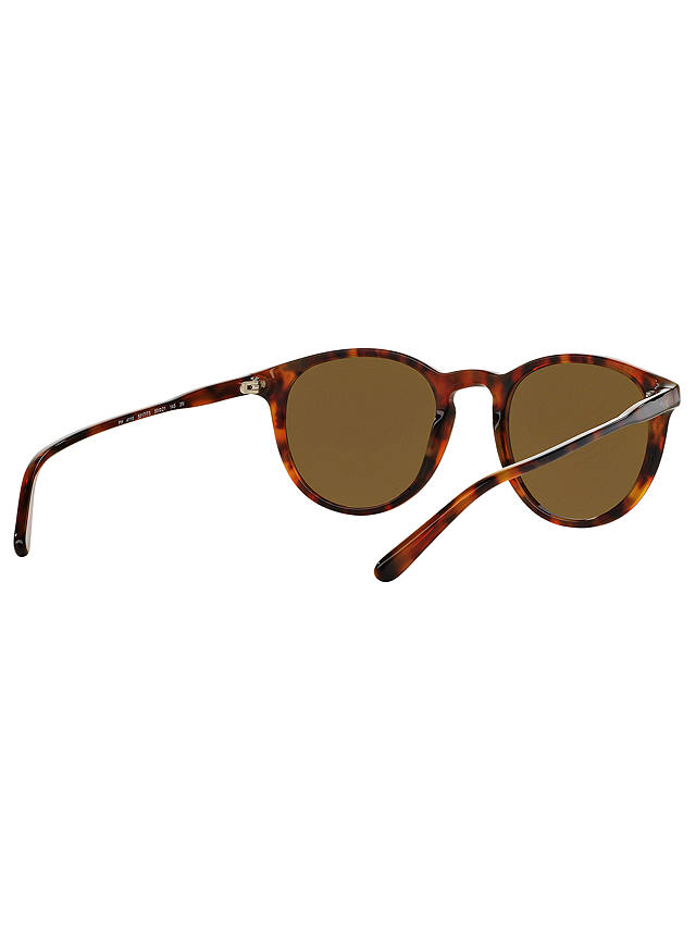 Polo Ralph Lauren PH4110 Men's Oval Sunglasses, Tortoise