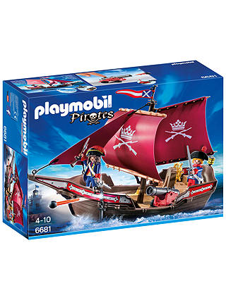 Playmobil Pirate Soldiers Patrol Boat