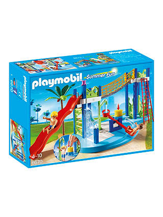 Playmobil Summer Fun Water Park Play Area