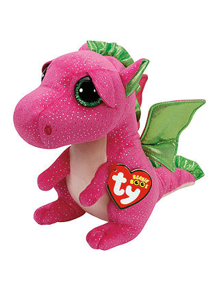 Ty Beanie Boos Darla Dinosaur Soft Toy, 24cm
