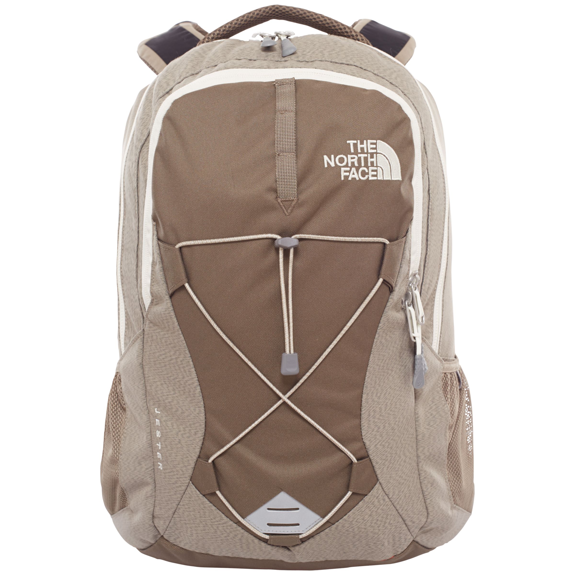north face jester luxe backpack vintage white