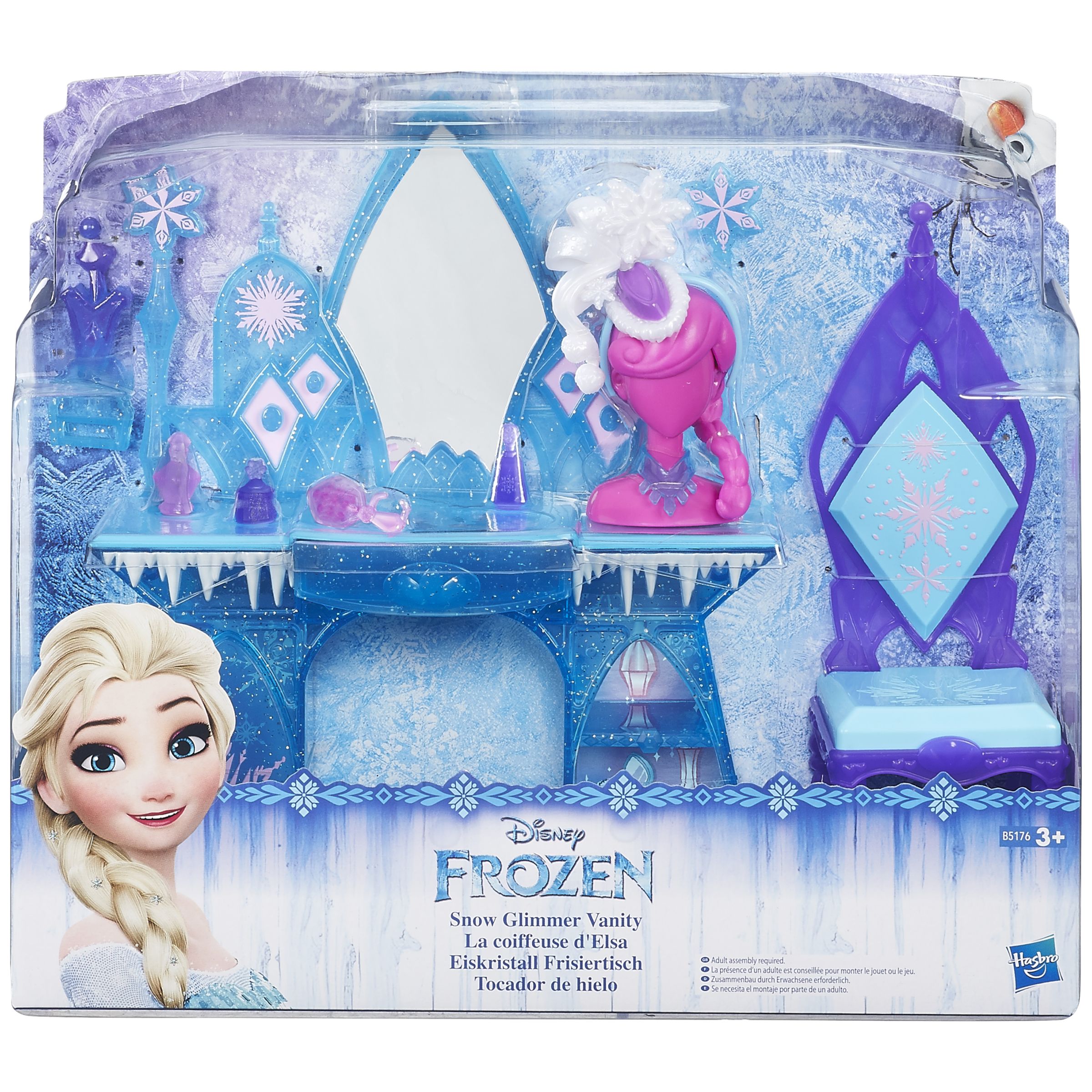 Disney Frozen Vanity Set With Stool | Decoration D'autrefois