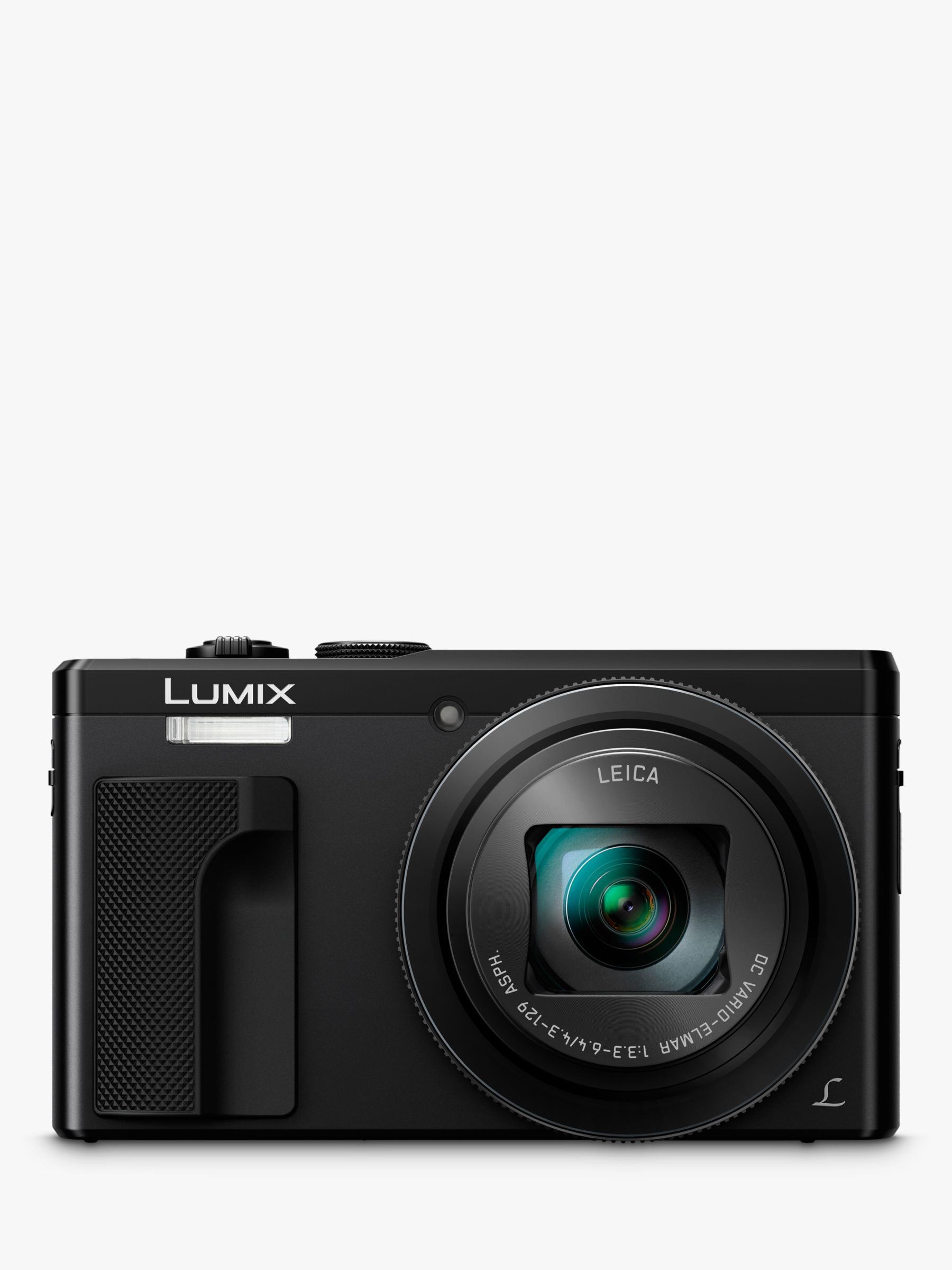 Panasonic Lumix DMC-TZ80EB Super Zoom Digital Camera, 4K Ultra HD, 18.1MP, 30x Optical Zoom, Wi-Fi, EVF, 3 LCD Touch Screen