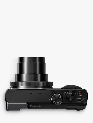 Panasonic Lumix DMC-TZ80EB Super Zoom Digital Camera, 4K Ultra HD, 18.1MP, 30x Optical Zoom, Wi-Fi, EVF, 3" LCD Touch Screen, Black