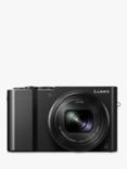 Panasonic Lumix DMC-TZ100EB Digital Camera, 4K Ultra HD, 20.1MP, 10x Optical Zoom, Wi-Fi, EVF, 3" LCD Touch Screen