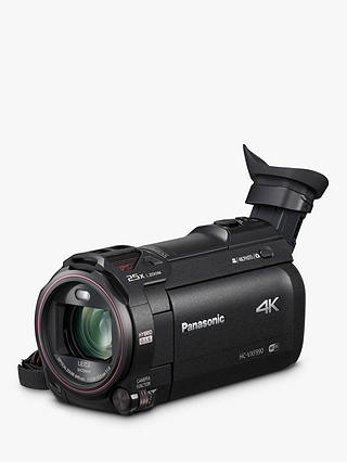 Panasonic HC-VXF990EBK 4K Ultra HD Camcorder, 8.29MP, 20x Optical Zoom, Wi-Fi, Cinema Effects & 3" Touch Screen, Black