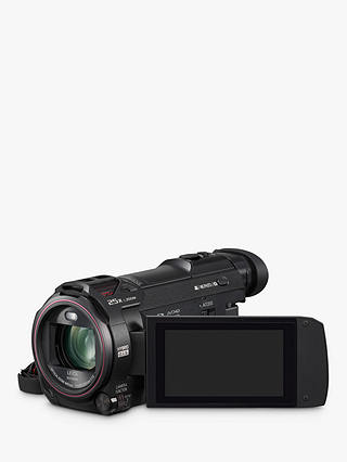 Panasonic HC-VXF990EBK 4K Ultra HD Camcorder, 8.29MP, 20x Optical Zoom, Wi-Fi, Cinema Effects & 3" Touch Screen, Black