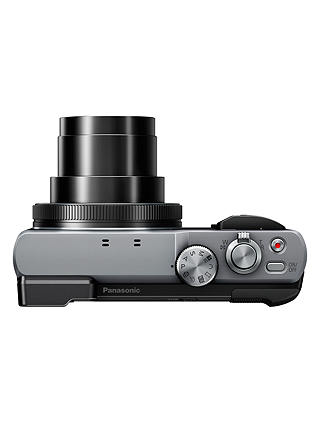 Panasonic LUMIX DMC-TZ80EB Super Zoom Digital Camera, 4K Ultra HD, 18.1MP, 30x Optical Zoom, Wi-Fi, EVF, 3" LCD Touch Screen, Silver