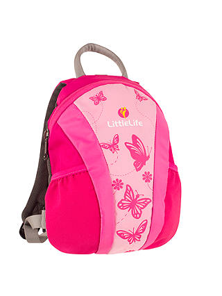 LittleLife Runabout Toddler Backpack, Pink