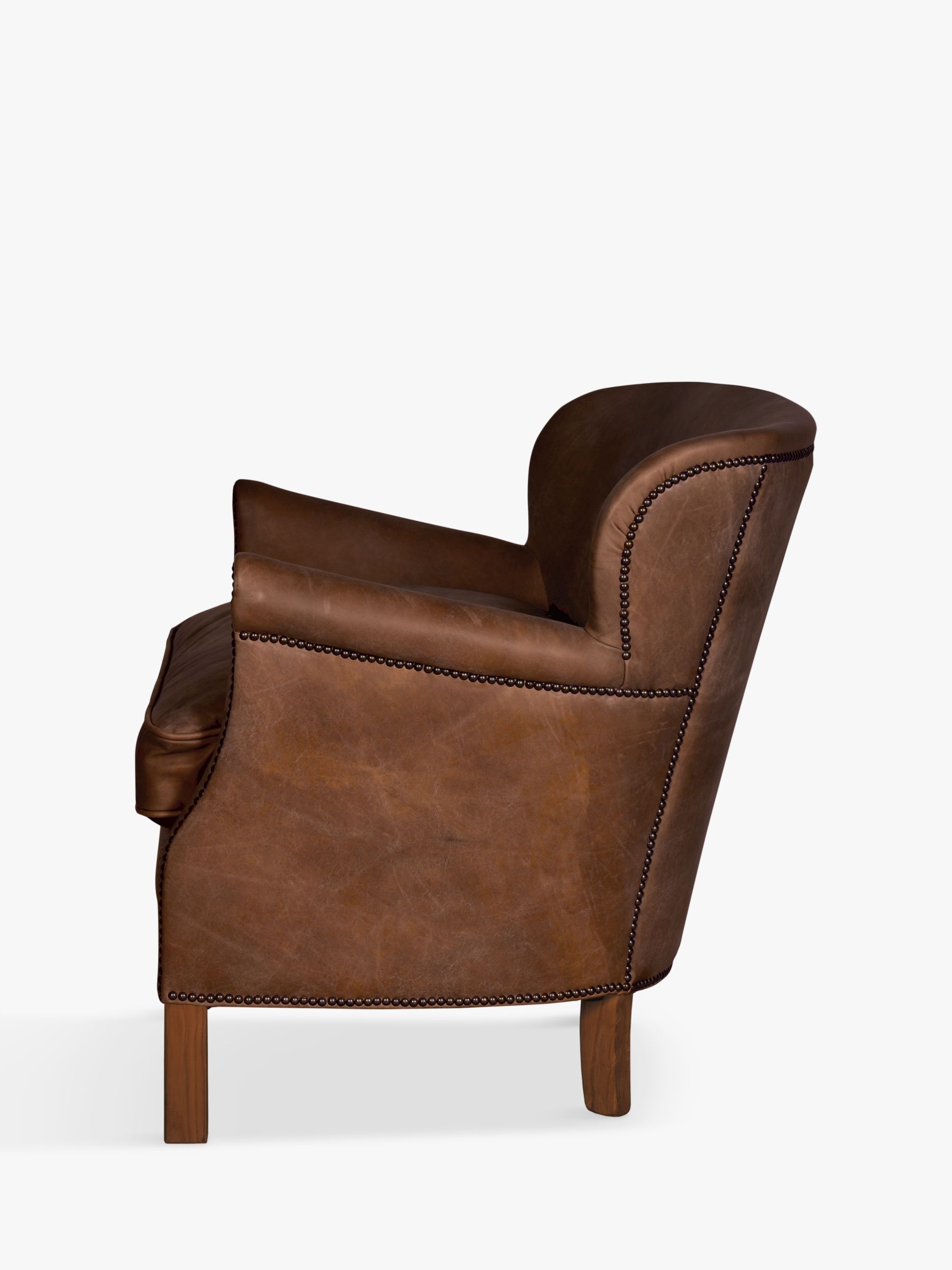 Halo Little Professor Leather Armchair At John Lewis Partners