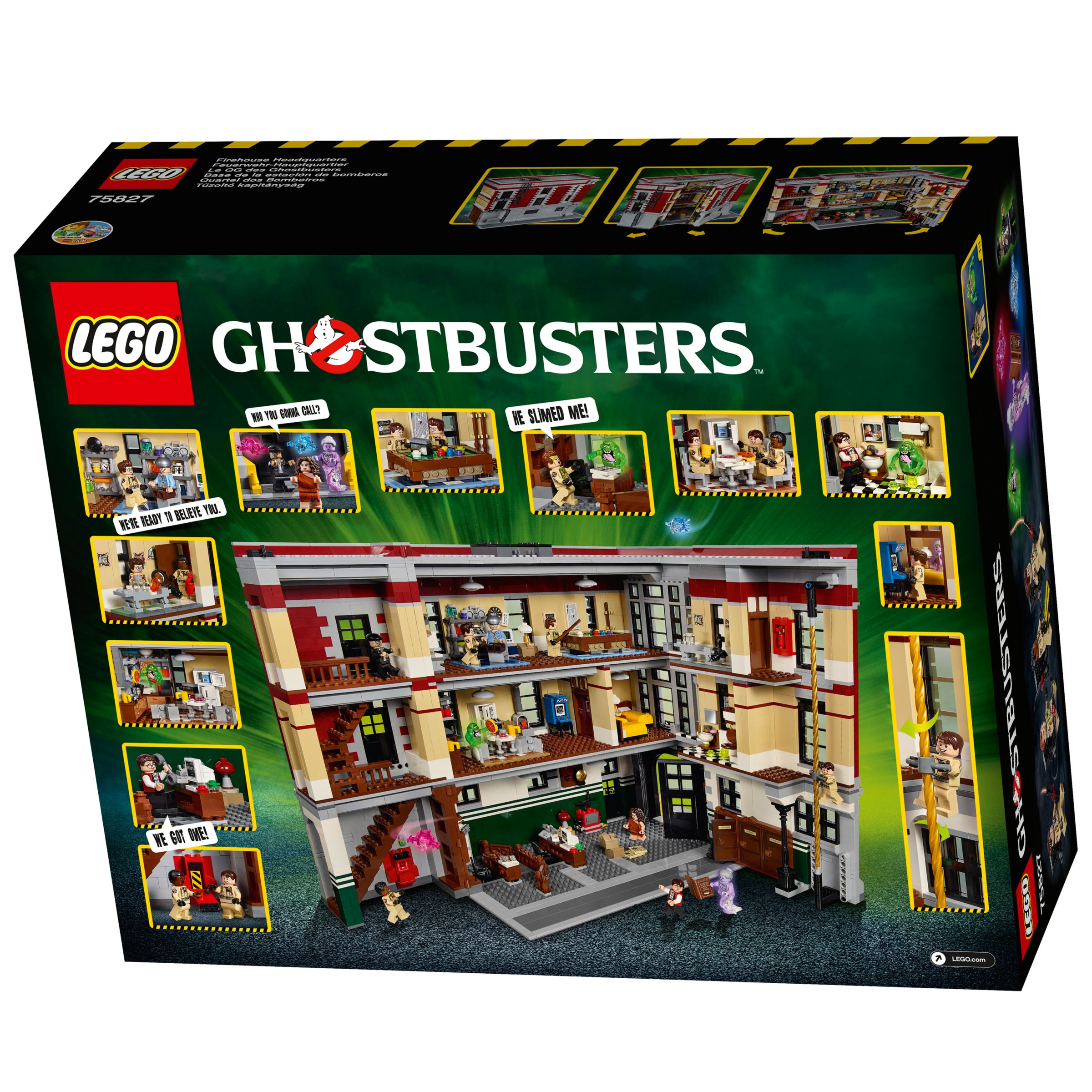 lego 75827 ghostbusters firehouse headquarters