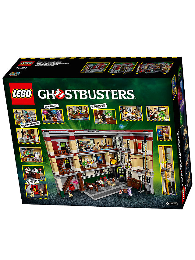 Egypten mængde af salg prototype LEGO Ghostbusters 75827 Firehouse Headquarters