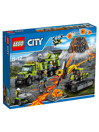 LEGO City 60124 Volcano Exploration Base