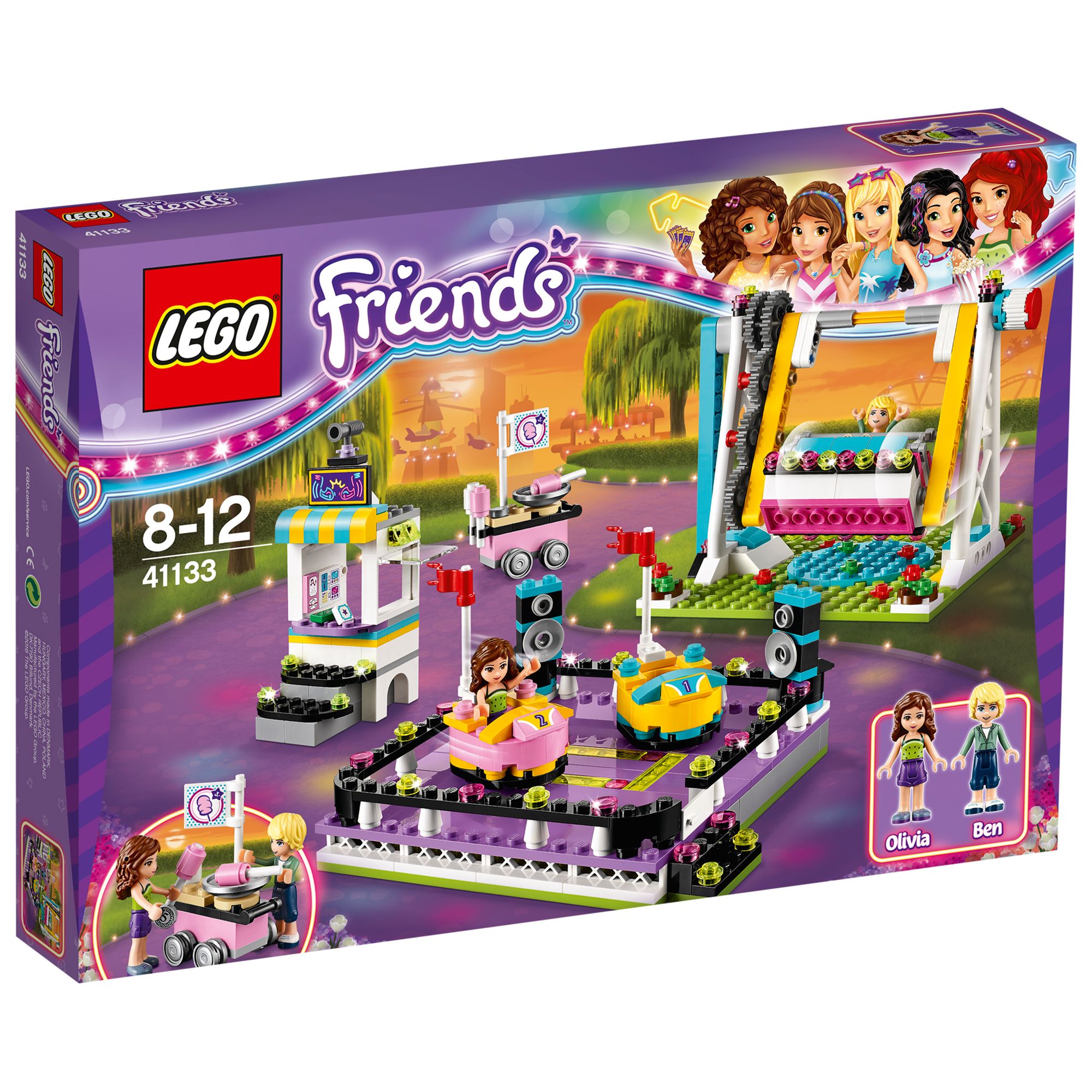 lego friends bumper cars