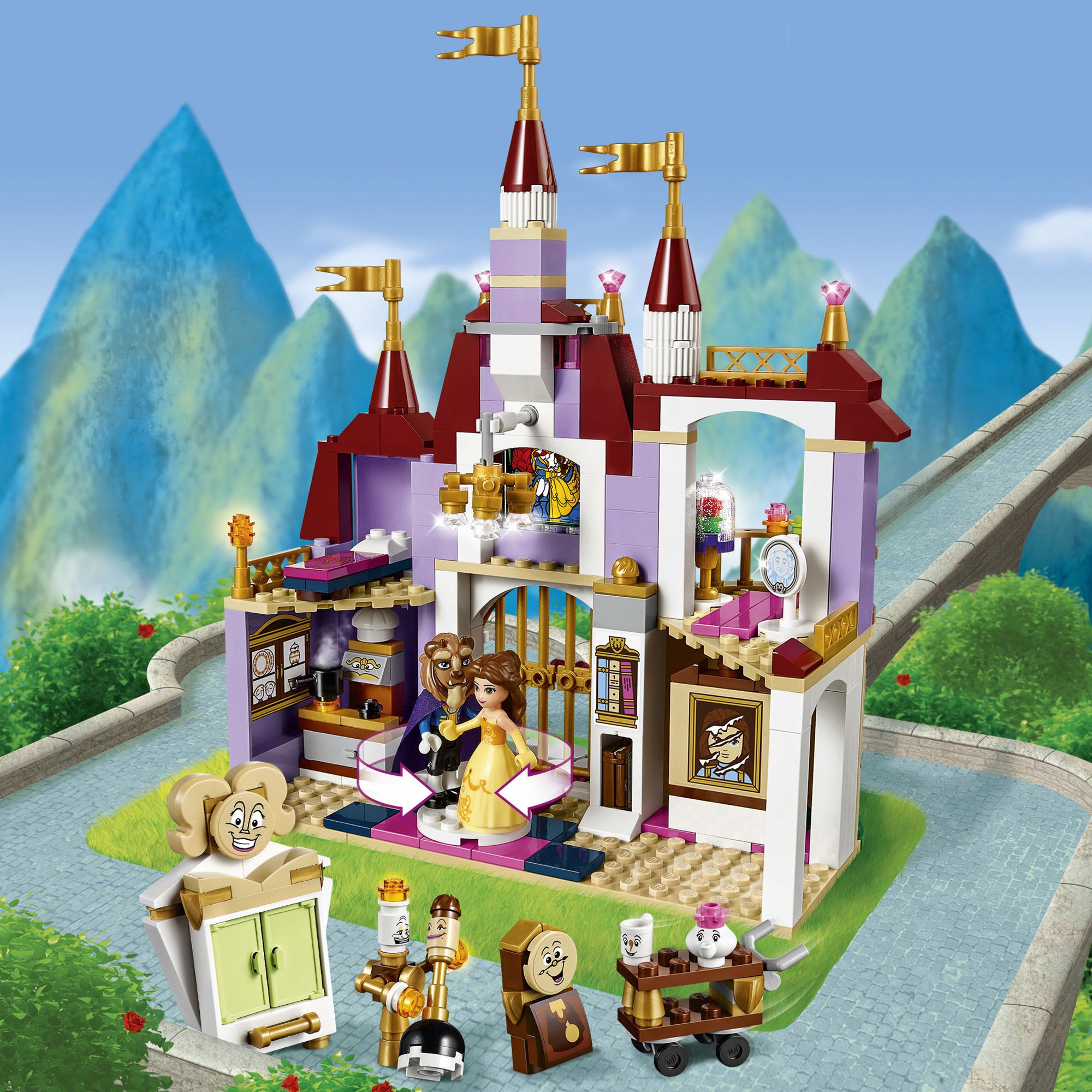 lego belle's enchanted castle