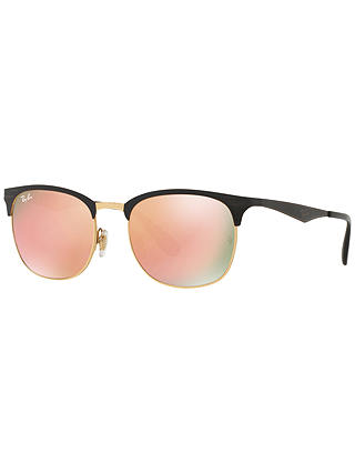 Ray-Ban RB3538 Half Frame Square Sunglasses