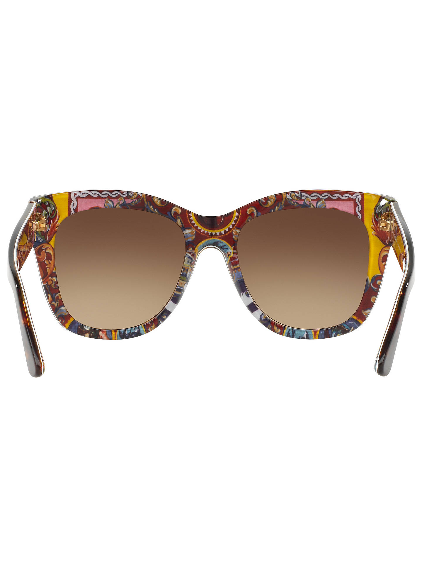 Dolce & Gabbana DG4270 Women's Square Sunglasses at John Lewis & Partners
