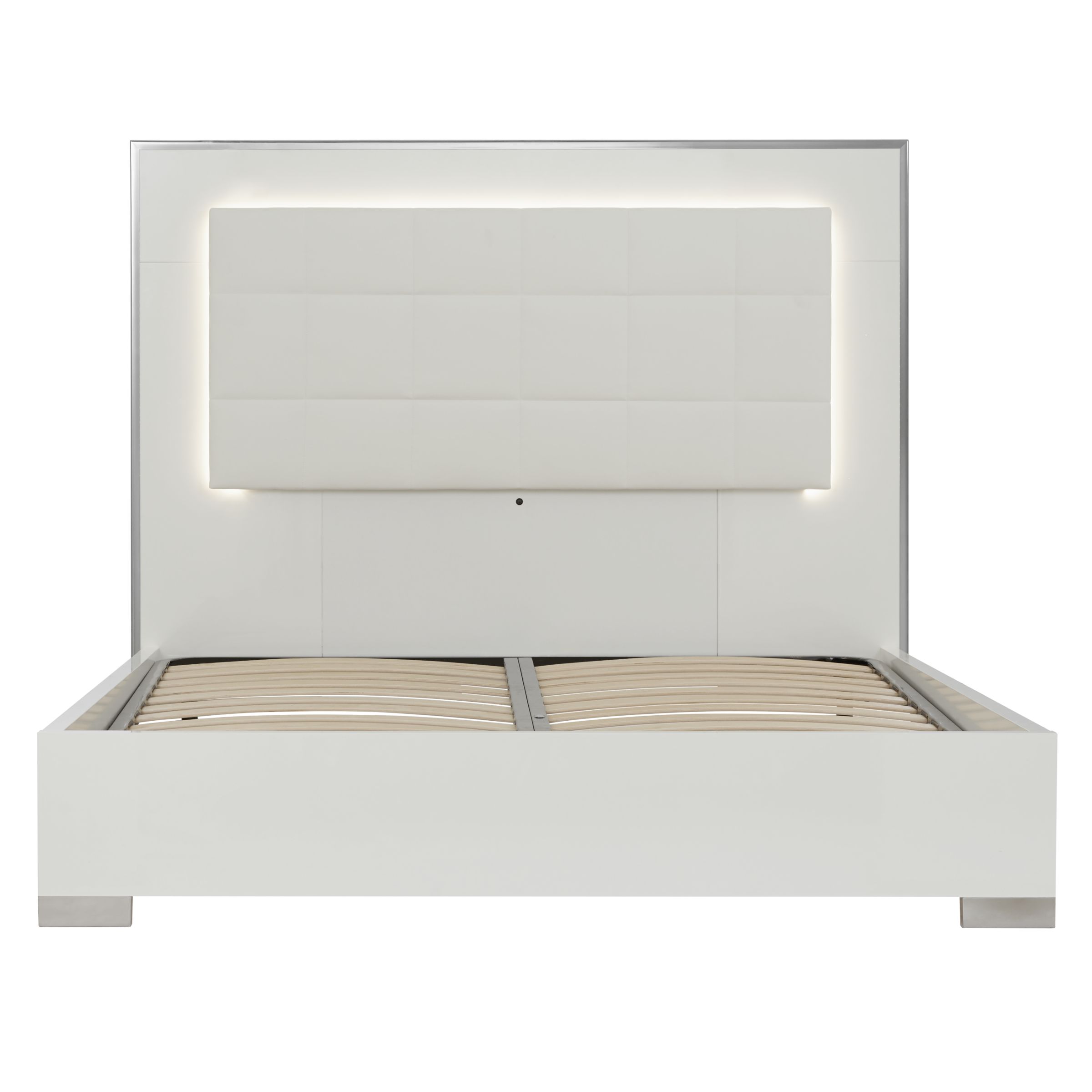 Alf Imperia Bed Frame with LED Lights, Super King Size at John Lewis ...