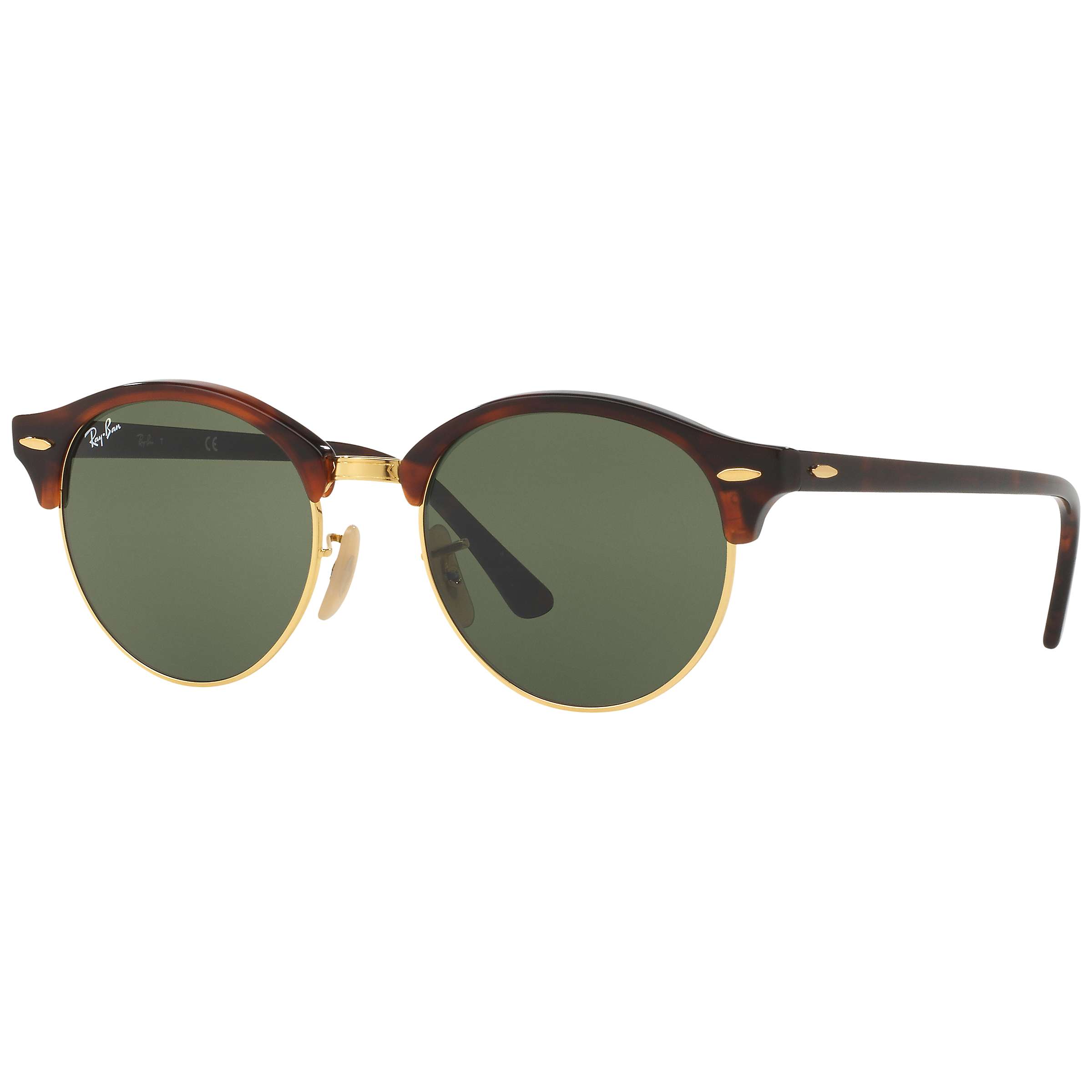 Buy Ray-Ban RB4246 Unisex Clubround Round Sunglasses Online at johnlewis.com