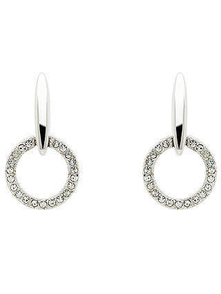 Cachet Lara Swarovski Crystal Round Drop Earrings