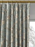 John Lewis Blossom Weave Made to Measure Curtains or Roman Blind, Duck Egg