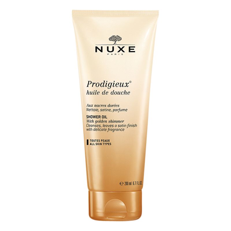 NUXE Prodigieux® Shower Oil with Golden Shimmer, 200ml 1