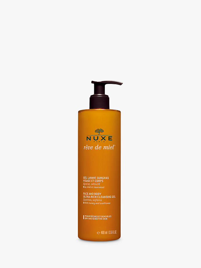 NUXE Rêve de Miel® Face and Body Ultra-Rich Cleansing Gel, 400ml 1