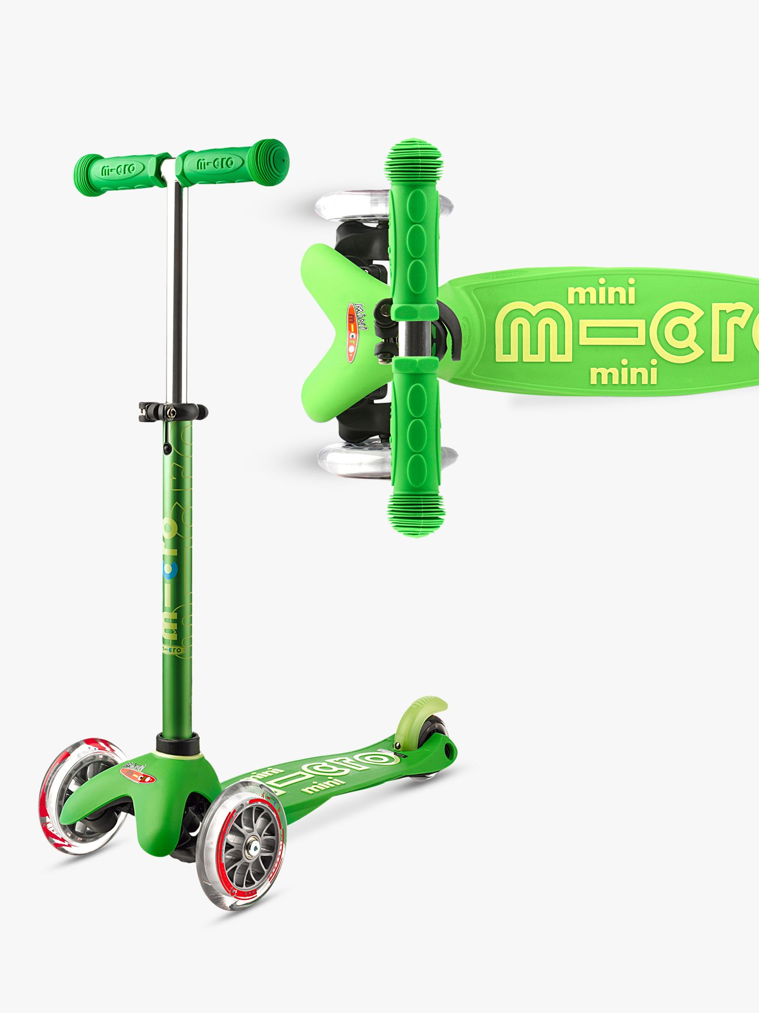 Mini Micro Deluxe Scooter, 2-5 years, Green
