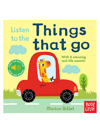 Listen to the Things That Go Children's Book