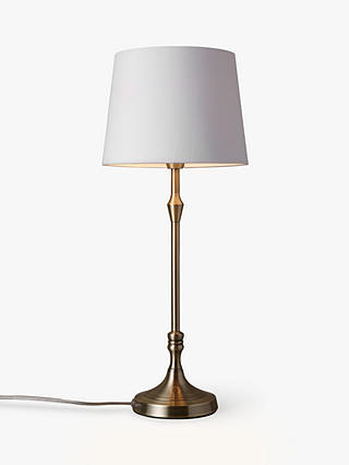 John Lewis & Partners Cleo Turned Candlestick Table Lamp