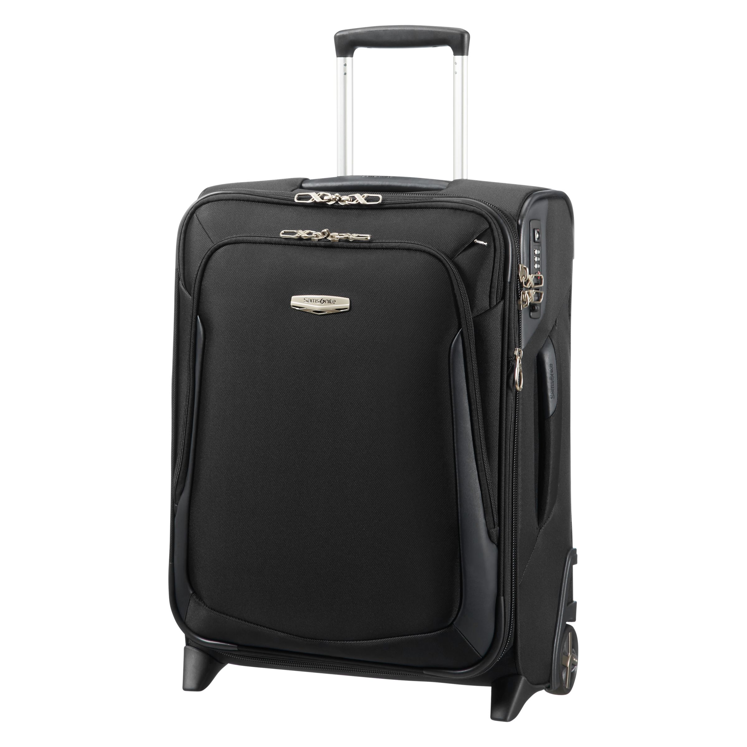 Samsonite X'Blade 3.0 Upright 2-Wheel 55cm Cabin Suitcase, Black at ...