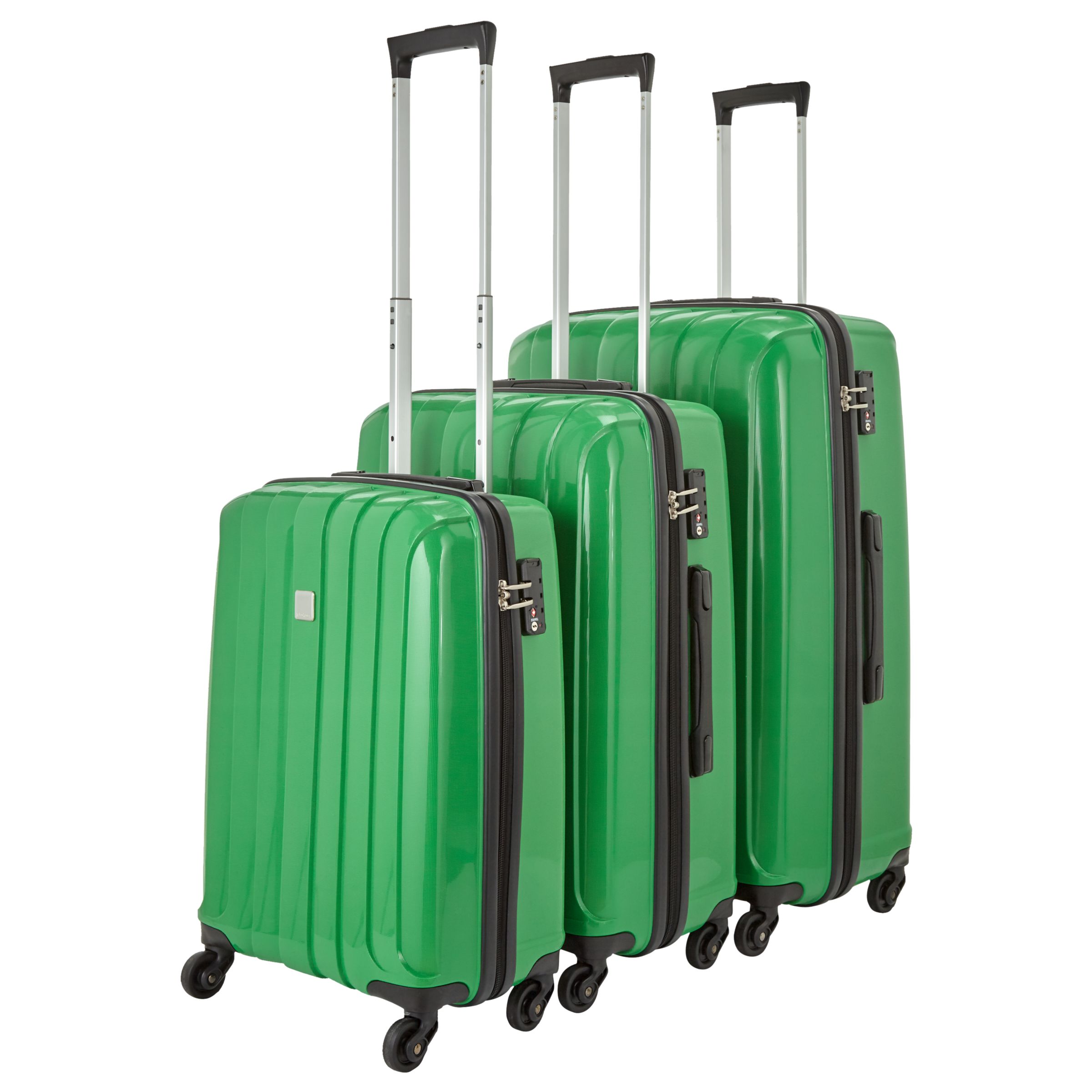 green cabin suitcase