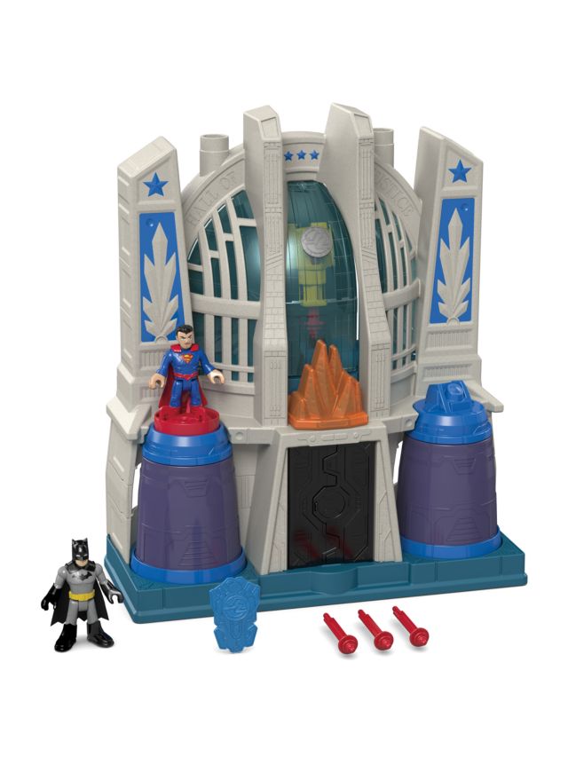 Imaginext batman and on sale superman playset