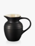 Le Creuset Stoneware Breakfast Jug, 600ml, Satin Black