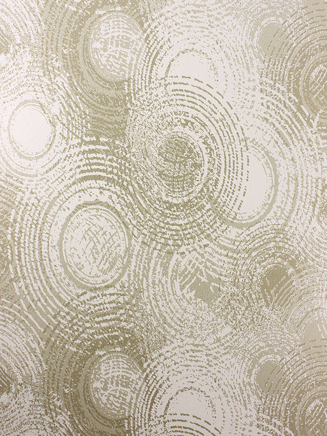 Osborne & Little Orbital Wallpaper, Soft Gold W6905-01