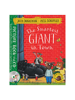 The Smartest Giant in Town Children's Book and CD