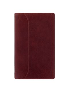 Filofax Lockwood Garnet Pocket Slim Organizer