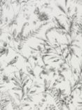 Ralph Lauren Fern Toile Wallpaper, Etched Black PRL710/04