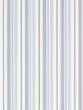 Ralph Lauren Gable Stripe Wallpaper, French Blue, PRL057/01