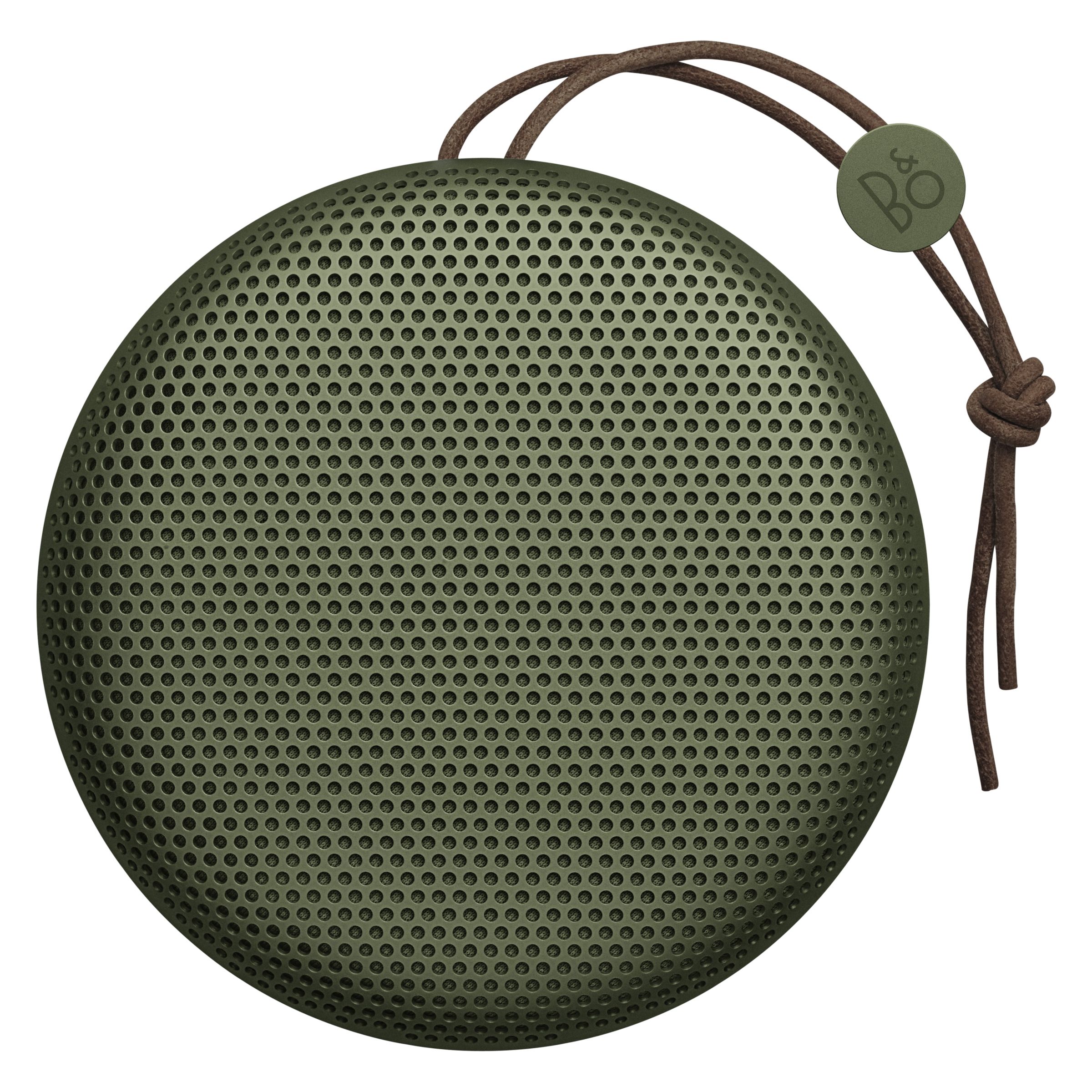 Bang & Olufsen Beoplay A1 Portable Bluetooth Speaker, Moss Green at