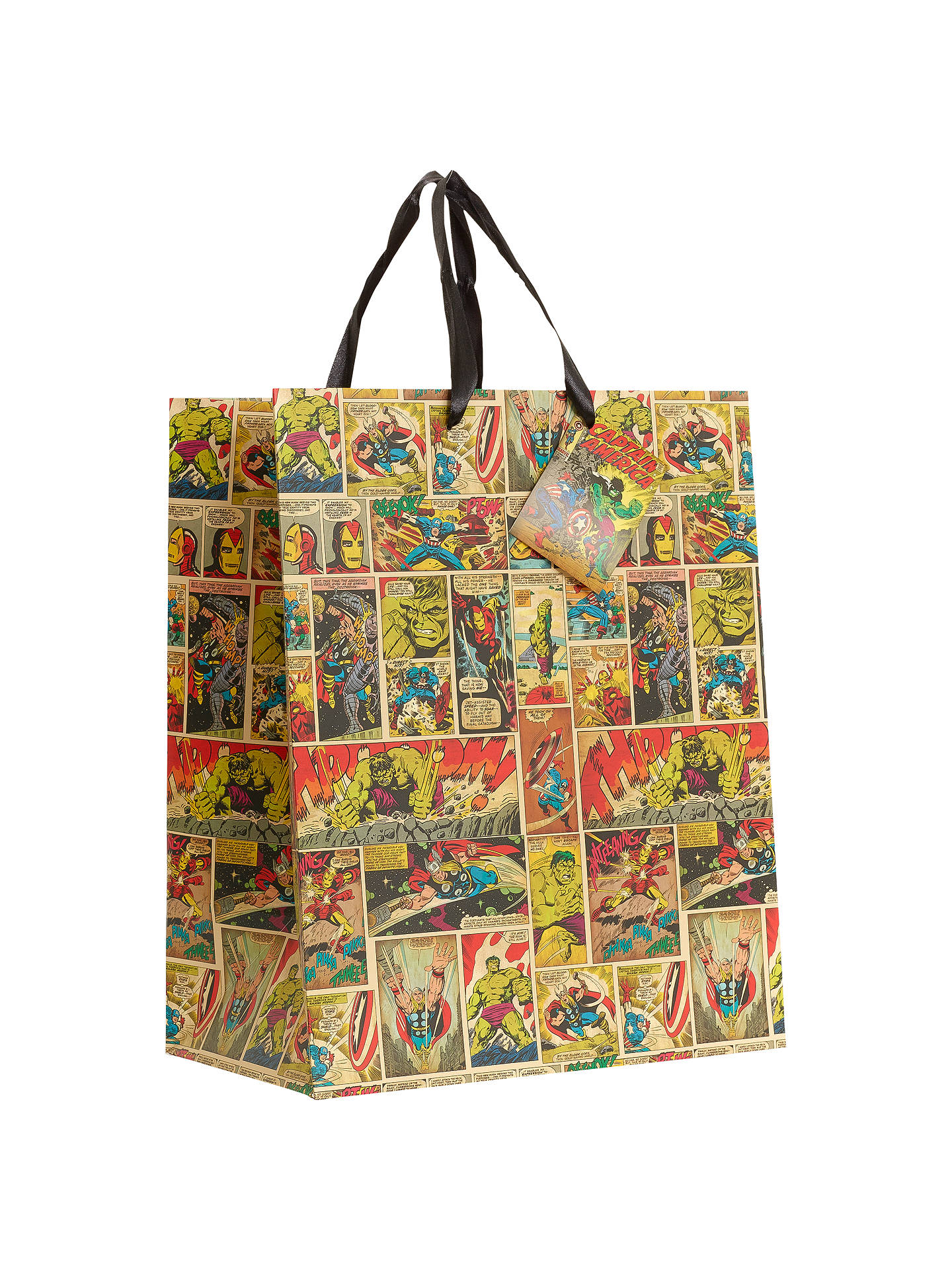 Marvel Gift Bag, Large at John Lewis & Partners