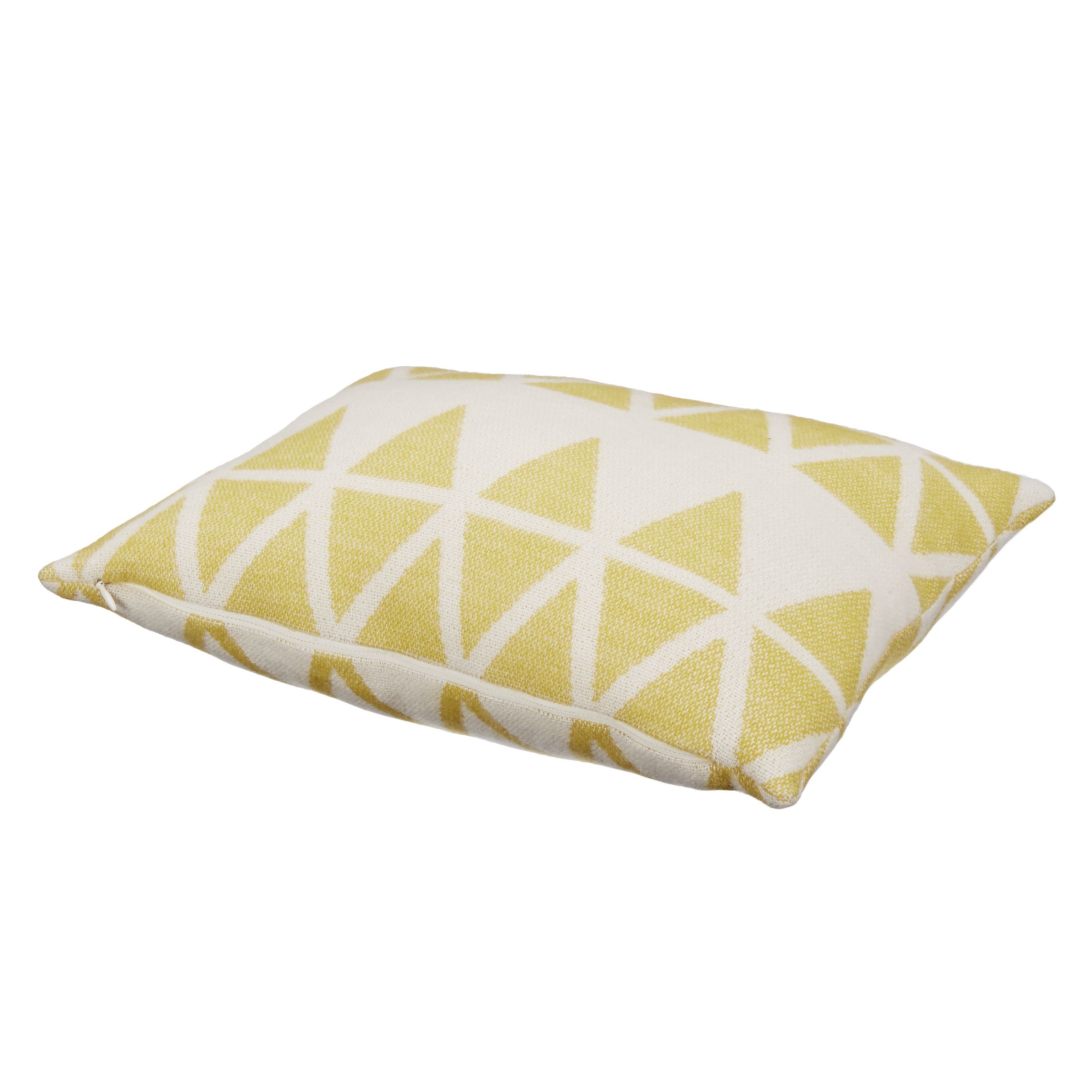 John Lewis Triangles Cushion at John Lewis & Partners