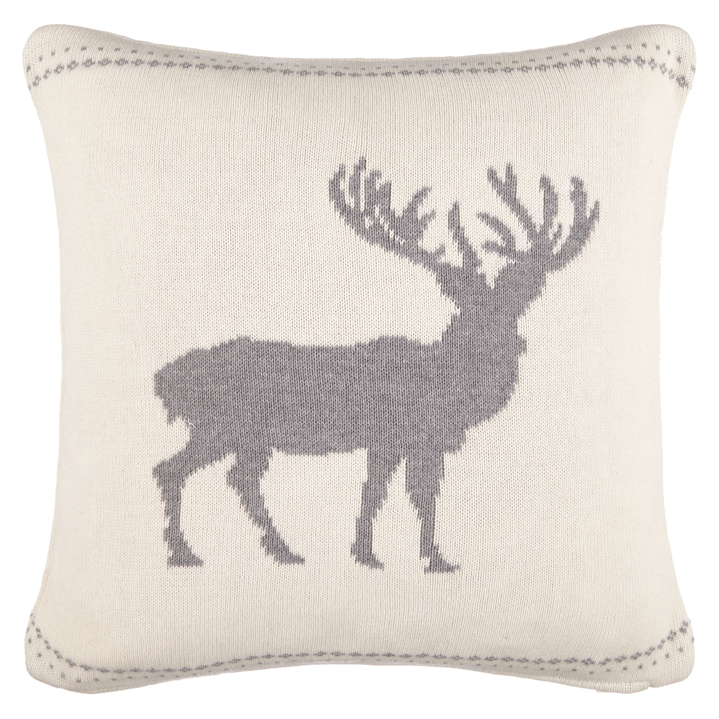 John Lewis Reindeer Cushion at John 