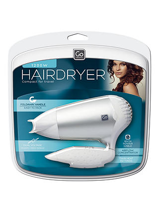 Go Travel Compact 1200W Hairdryer