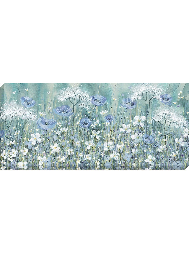 Catherine Stephenson - Lavender Daisy Meadow Canvas Print, 135 x 60cm