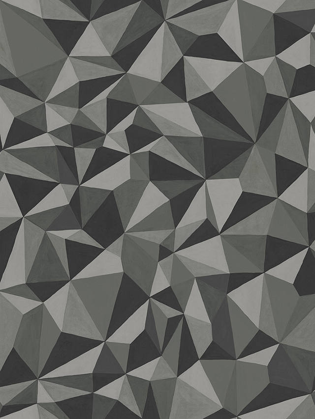 Cole & Son Quartz Wallpaper, Graphite 107/8037